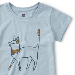 Metallic Cattitude Graphic Tee